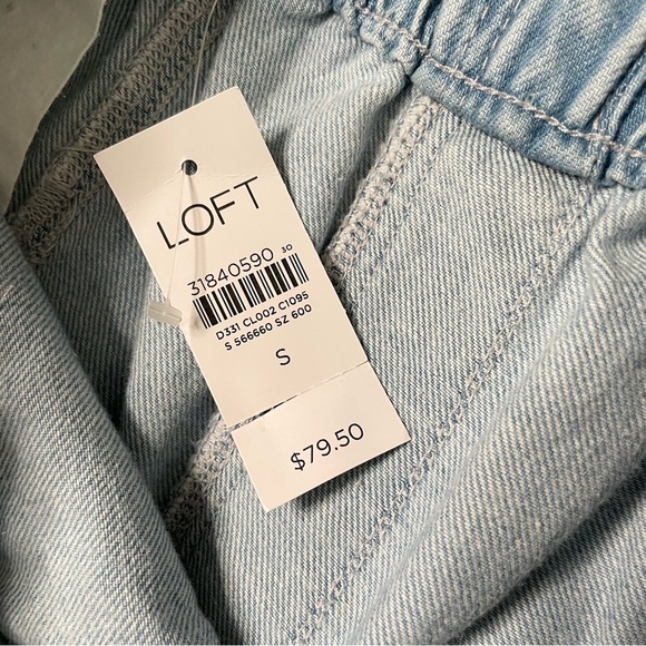 Loft high rise jogger jeans - Picture 7 of 8